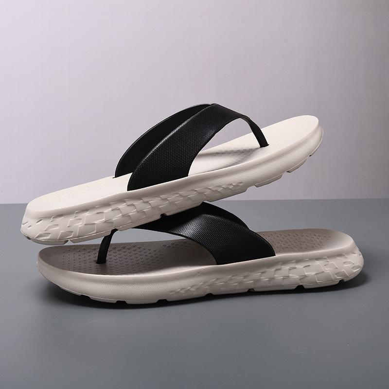 High Quality Export Thick Bottom Heightening Sandals Versatile Trend Men's Summer Beach Slippers Outdoor Leisure Flip-flops WBXY