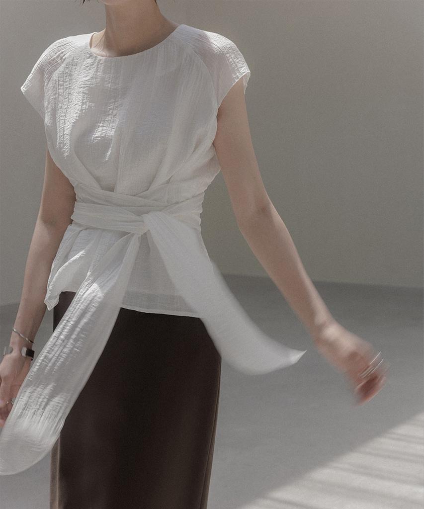 Memua Sherry Strap Blouse (Ivory)
