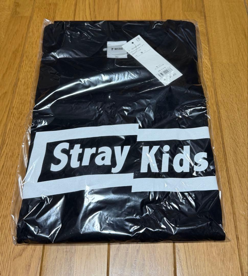 

[USED] Stray Kids WEGO Collaboration Big T-Shirt Black
