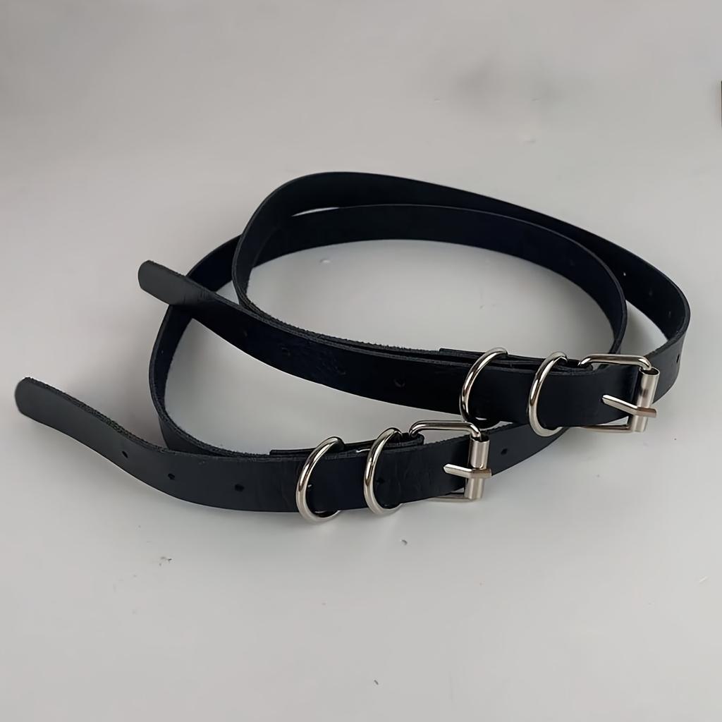 2Pcs Thigh Strap Ring, Gothic Adjustable Leg Ring Thigh Harness, Punk Leg Garter Belt, Rave Outfit Thigh Harness.