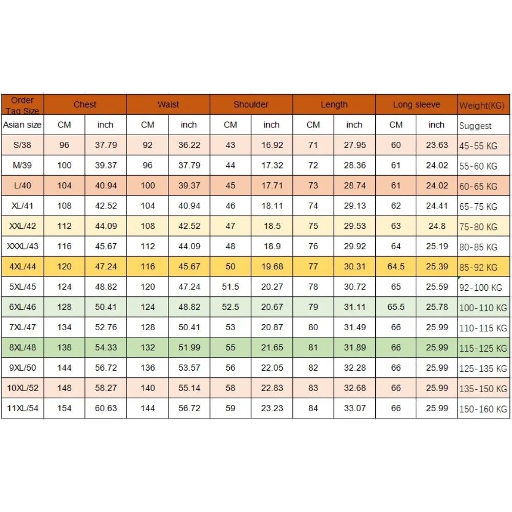 160KG Pasuje na 11XL 10XL Duży Wysoki Gorąca Sprzedaż Oxford 100% Bawełna Męska Koszula Długi Rękaw Plus Size Biznesowa Casual Trwała Koszula do Pracy