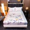 Ice Cooling Fitted Sheet - Cartoon Printed Funda De Colchón For Queen/King Beds, Smooth Kids Bed Protector (No Pillowcase)