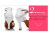 Damen Latein Tanzschuhe, Mittlerer Absatz, Abriebfest, Weiche Sohle, Hoher Absatz, Damen Performance Schuhe für Innen