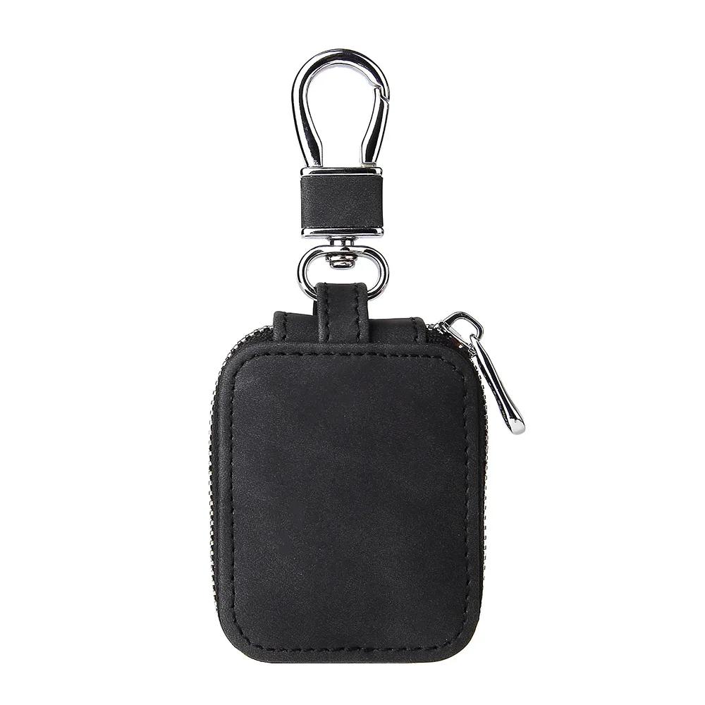 

High-quality General-purpose Faux Leather Hard Case for Headphones, Suitable for AirPods 1, 2 Wireless Earphone Protective Cover чорний