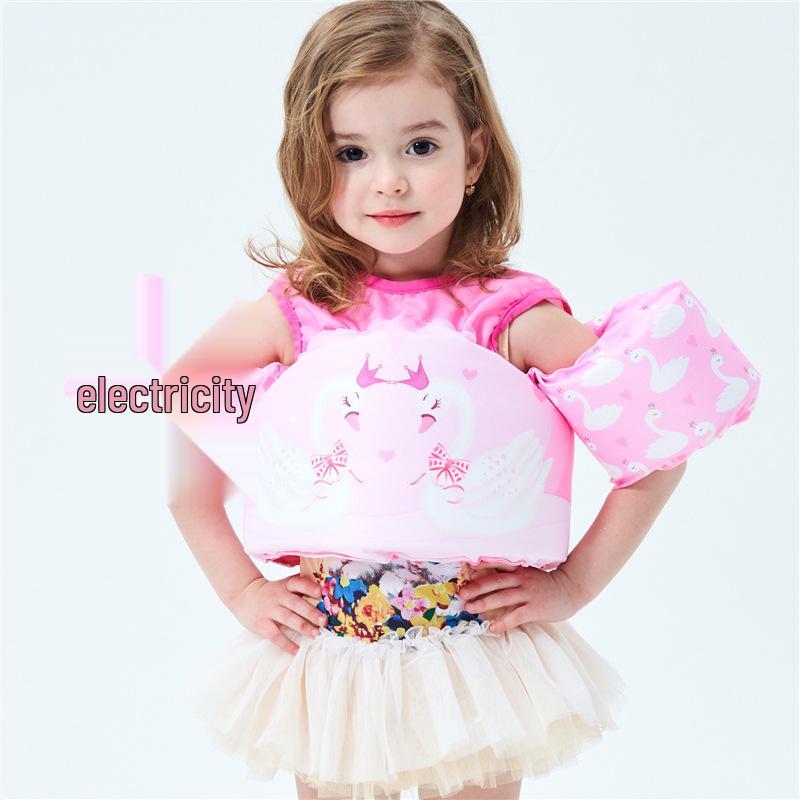 Cartoon Kids' Life Jacket & Flotation Suit with Arm Foam