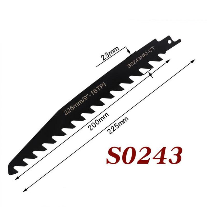 

Сплав карбіду вольфраму Полотно для шабельної пилки Твердий сплав Шабельна пила Газоцементна цегла Бетонний камінь Ріжучий інструмент для знесення S0243