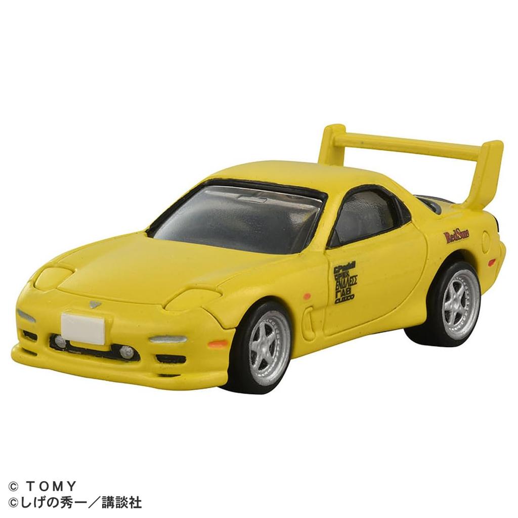 TAKARA TOMY Tomica Premium Unlimited STEERING VIEW Initial D FD3S 1 Miniature Car Toy for Ages 6 and Up RX-7 (Volume Specifications)
