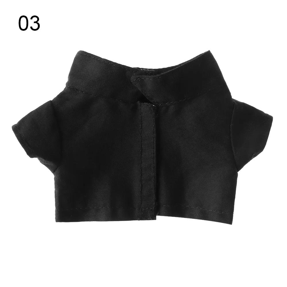 20cm Doll Clothes Miniature Hat Doll Jeans Shorts Outfits Overalls Handmade Jacket Pants For 1/12 BJD Dolls Accessories Kids Toy