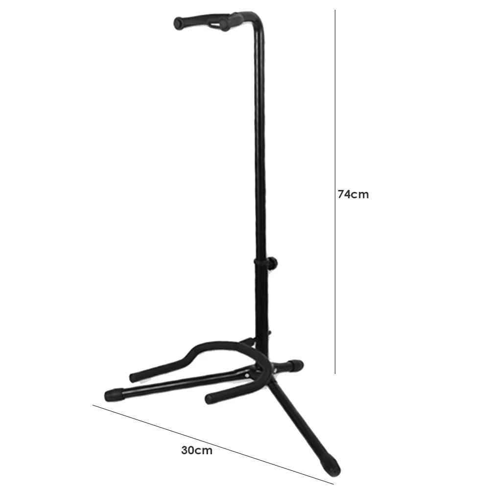 Vertical Guitar Stand Folding Liftable Folk Electric Guitar Display Stand Ukulele Pipa Bass Floor Stand Instrument Accessories