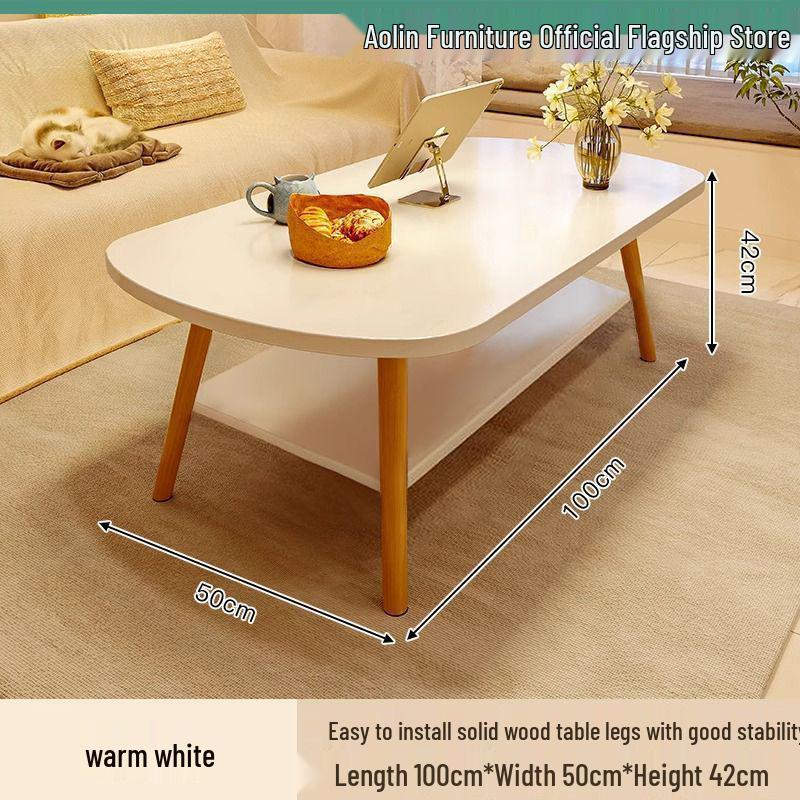 Nordic Minimalist Coffee Table for Living Room or Small Apartment