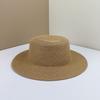 Straw Hat DIY Material Handmade Hat Embryo Sunshade Sunscreen Hat Team Building Activity Flat Brim Round Edge Woven Basin Hat