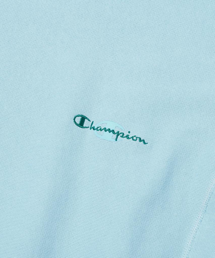CHAMPION Women'S Reverse Weave French Terry Sweatshirt Light Blue