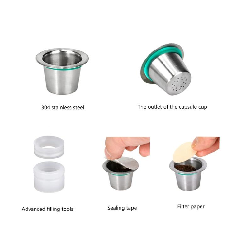 Multipurpose Stainless Steel Reusable Coffee Basket For Filter Converter Dishwasher Safe Filter Paper Accessories