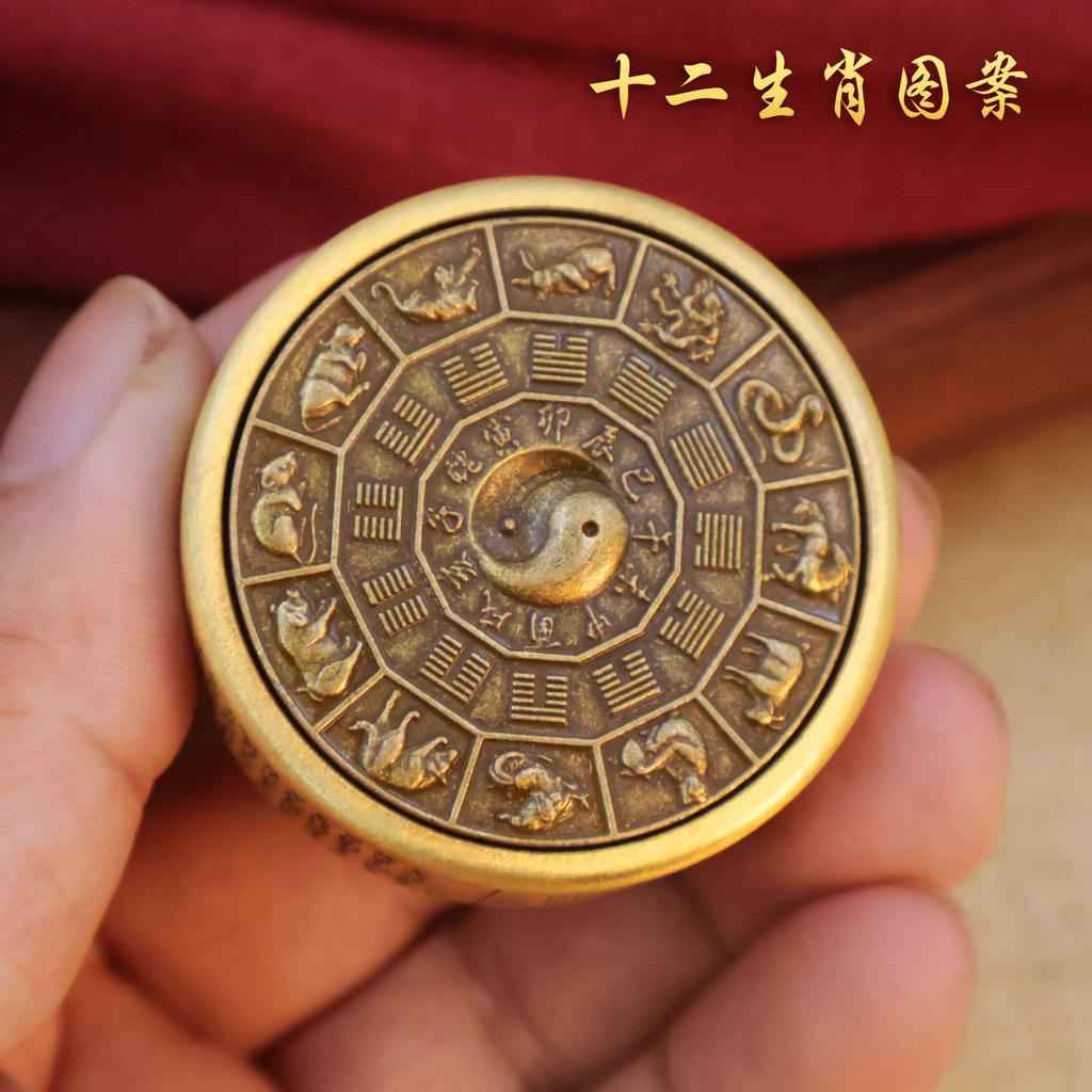 Metal Zen Buddha Gyroscope Fidget Spinner Adult Anxiety Relief Toy Children's Fingertip Gyroscope Ansiedad Alivio Del Estres
