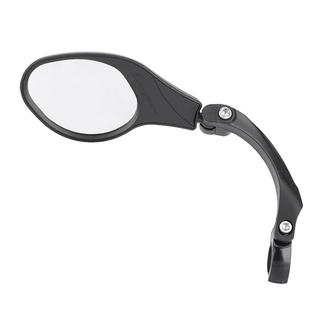 Bicycle Handlebar Review Rear Back View 360 Rotation Mirror for Mountain Road Bikes (Left)