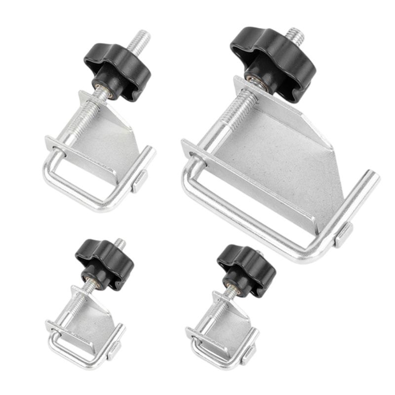 

Multiple Size Corrosion Resistant Clamps 4 Piece Professional Grade Metal Fasteners for Pipe and Mechanical Applications