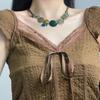 Multi Layer Butterfly Necklace Bohemia Women Neck Chain Ethnic Style Vintage Necklace  Women