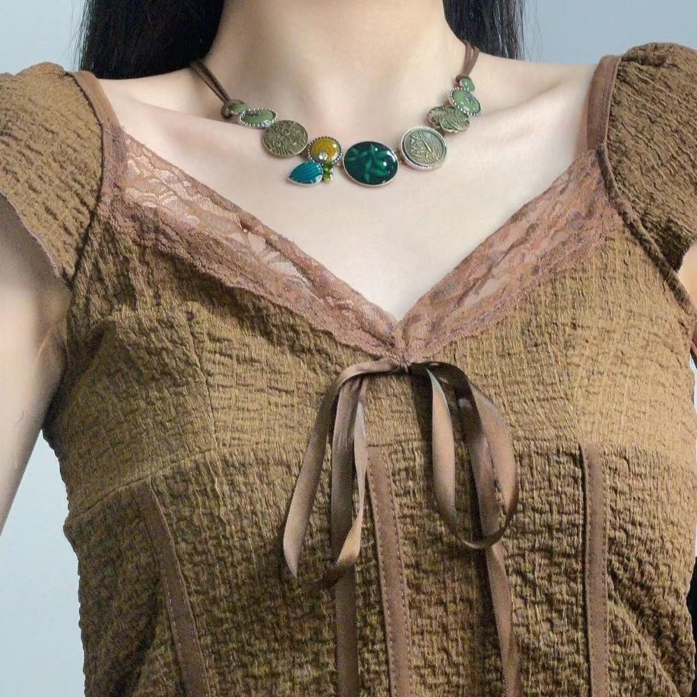 Multi Layer Butterfly Necklace Bohemia Women Neck Chain Ethnic Style Vintage Necklace Women