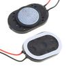 Pack of 2pcs Portable Speaker Mini Audio 2415 8ohm 1W Loudspeaker with Cable Black for Notebook DIY Modification