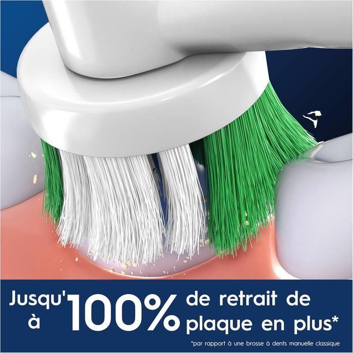 Lot De 8 Têtes De Brosse à Dents Compatibles Oral B Precision Clean / Flexisoft