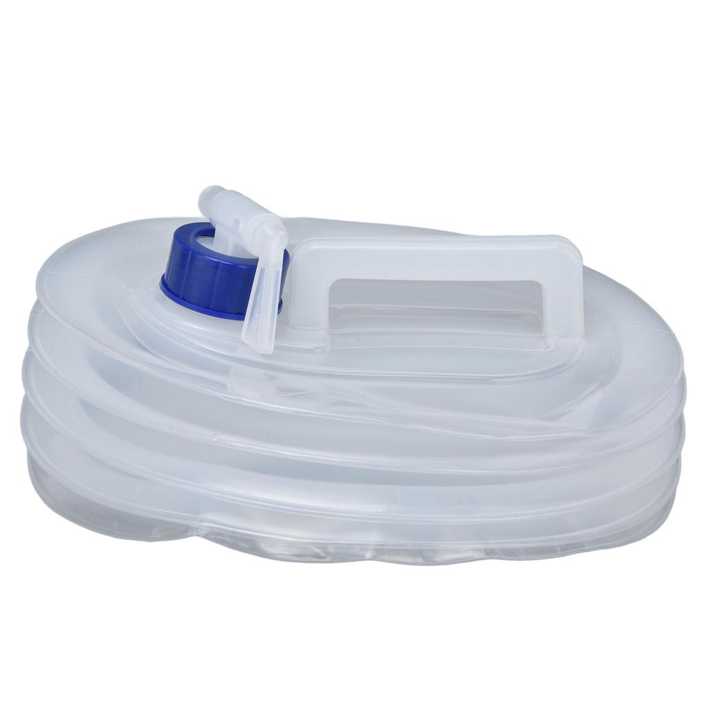 Foldable Camping Water Container Large Capacity Safe Poisonless Portable Lightweight Widely Used