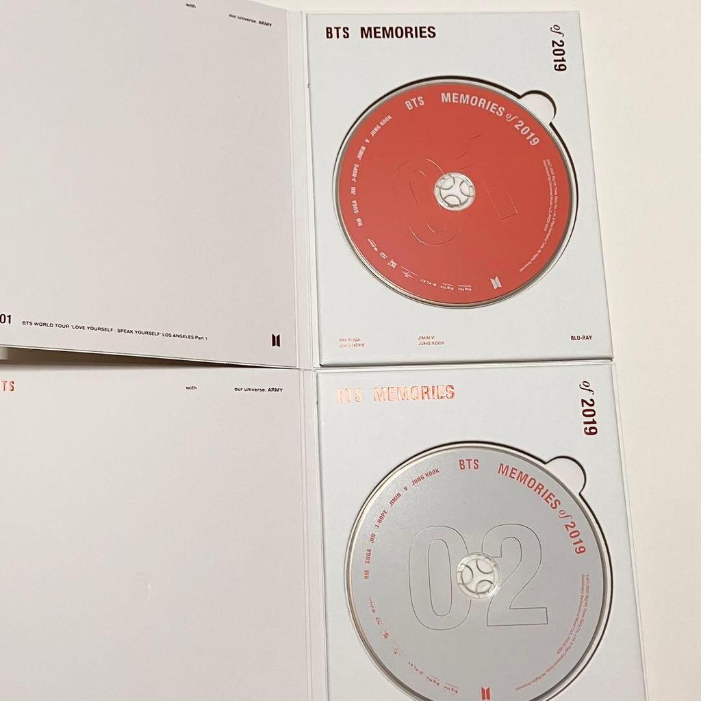 [USED] BTS MEMORIES OF 2019 Blu-ray Hoseok with Japanese subtitles