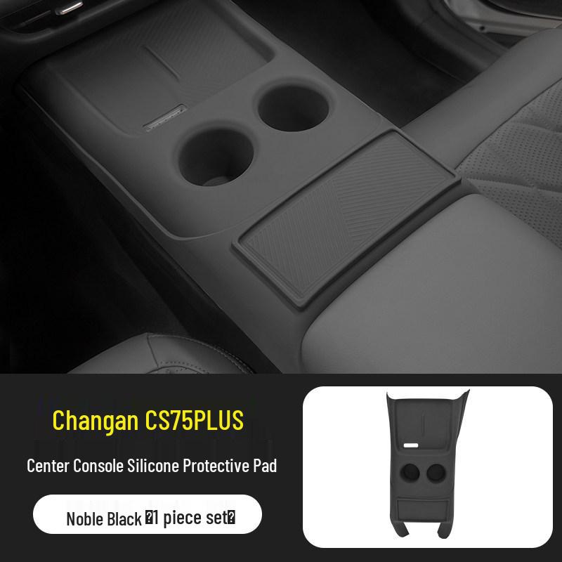 Changan CS75plus HEV Center Console Silicone Gear Shift Protective Pad - Blue Whale Edition
