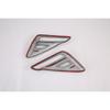 Carbon Fiber Rear Fog Light Lamp Frame Cover Trim For - Kia Forte K3