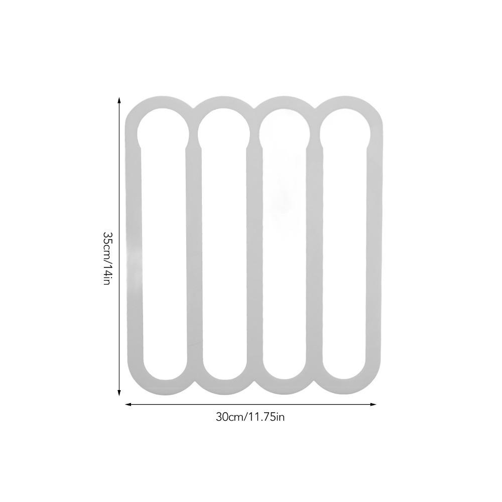 Durable Plastic Wall Capsule Holder Black/White Wall Mounted Coffee Holder  For Home Kitchen