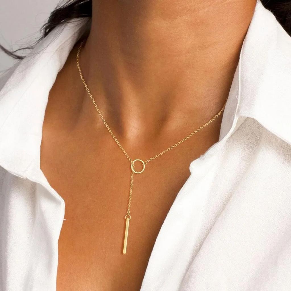 925 Silver Three Layer Necklace Women Simple Snake Chain Charm Ball Party Gift Exquisite Jewelry