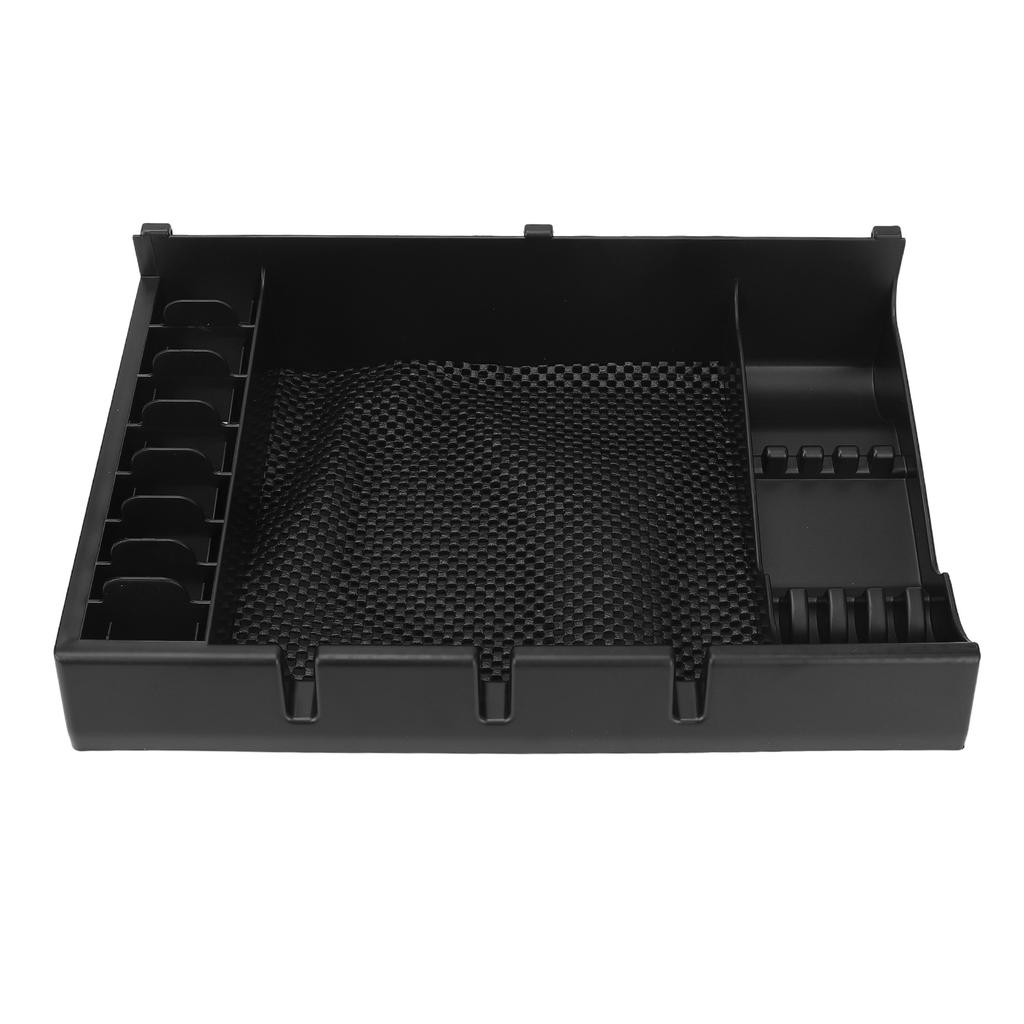 Shaving Supply Organizer Compartmentalized Anti Slip Large Capacity Storage Box for Bathroom