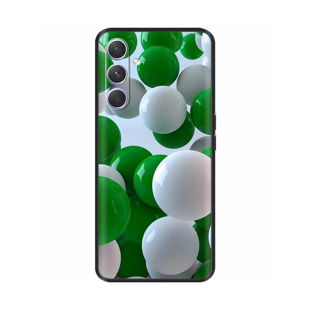 For Samsung Galaxy A34 Case 5G SM-A346B Soft Silicone TPU Phone Case For Samsung A54 5G Back Cover GalaxyA54 A 54 Bumper Para