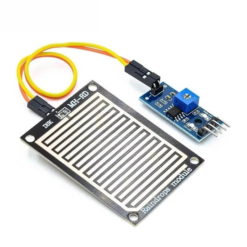 Digital Rain Snow Sensor Module w/Humidity Detection for Arduino ESP32 Raspberry Pi Weather Station DIY