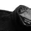 Li Ning Sports Fashion Series American Vintage Casual Simple Versatile Windproof Loose Fleece Jacket Unisex Jacket Black AFDUC95-8
