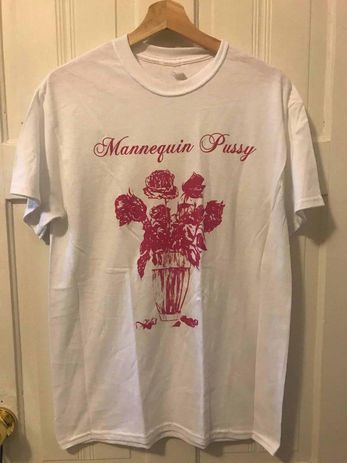 Mannequin Pussy Roses Tee Shirt White Unisex S-5XL EM0462 S
