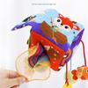 Cartoon Sensory Toys For Toddler Animal Pull String Teether Toy Pull Rope Toys  0-12 Months