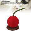 Cat Scratching Ball Jute Cute Look Space Saving Protect Furniture Abrasion Proof Cat Scratcher Post for Home Indoor