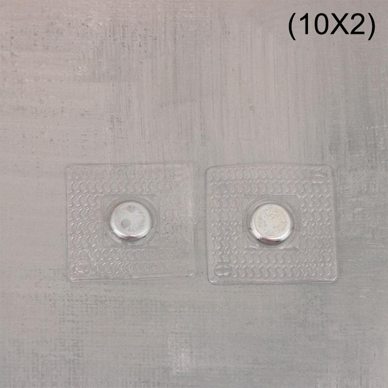 5Pairs PVC Invisible Hidden Metal Strong Magnetic Snaps Button Invisible Sew Magnetic Magnet Fastener For Handbag Clothing