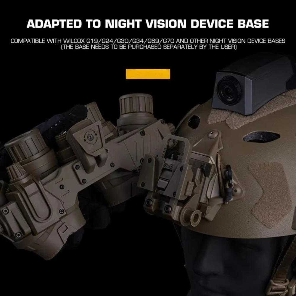Tactical GPNVG18 Binocular Night Vision Model Thermal Fusion Version Airsoft Helmet Mount Decoration Accessories Props