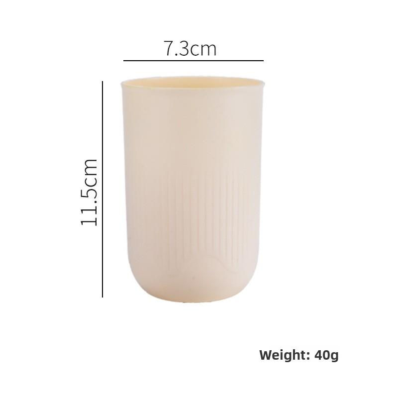 

Home Use Minimalist Couple s Thickened High-Temperature Resistant Water Flosser Cup 301-400ml бежевый