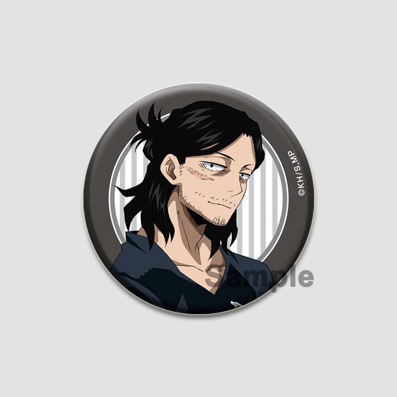 

32/44/58MM Аниме Персонаж Всемогущий Мидория Изуку Тодороки Шото Бакугоу Кацуки Милый Мультяшный Значок Ручной Работы Оловянные Броши Подарки 32mm