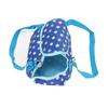 Dog Lift Harness Support Breathable Washable Portable Dog Sling Harness with Dual Lumbar Strips for Small Dogs M Blue