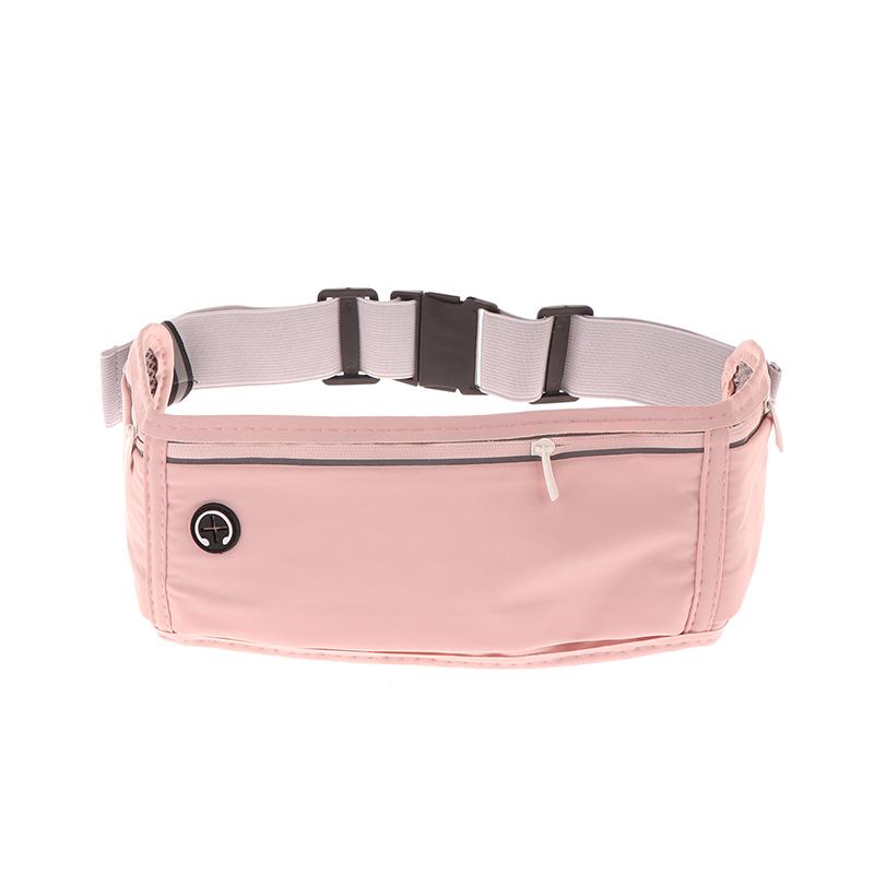 1 Adet Açık Hava Su Geçirmez Görünmez Koşu Bel Çantası Büyük Kapasiteli Spor Bel Çantası Erkek Kadın Gizli Spor Salonu Çantaları Telefon Bel Çantası