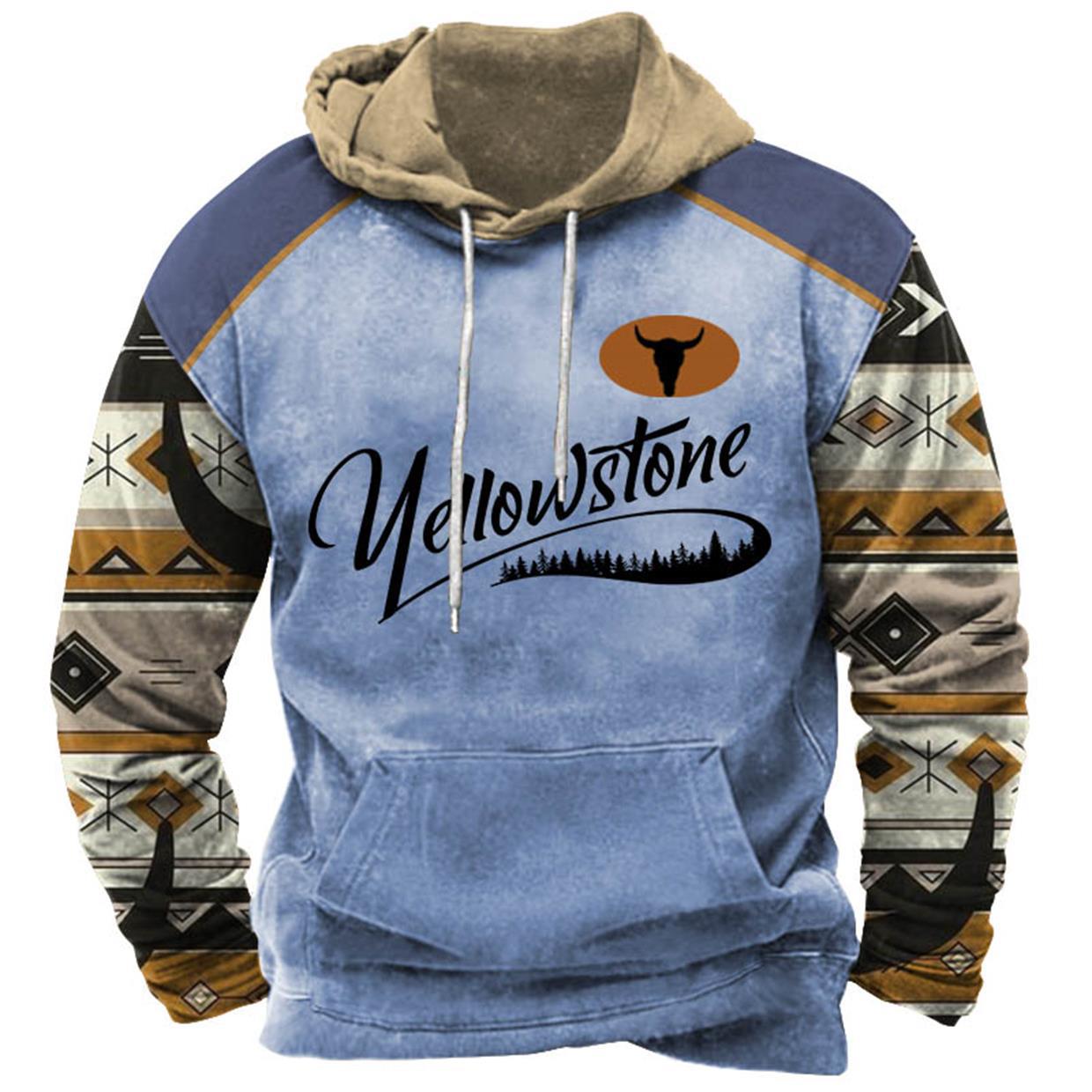 

Винтажная мужская толстовка с капюшоном, осенняя толстовка с капюшоном большого размера, уличная одежда с 3D принтом, повседневная мужская одежда, мужской пуловер в стиле Харадзюку, топы 3XL