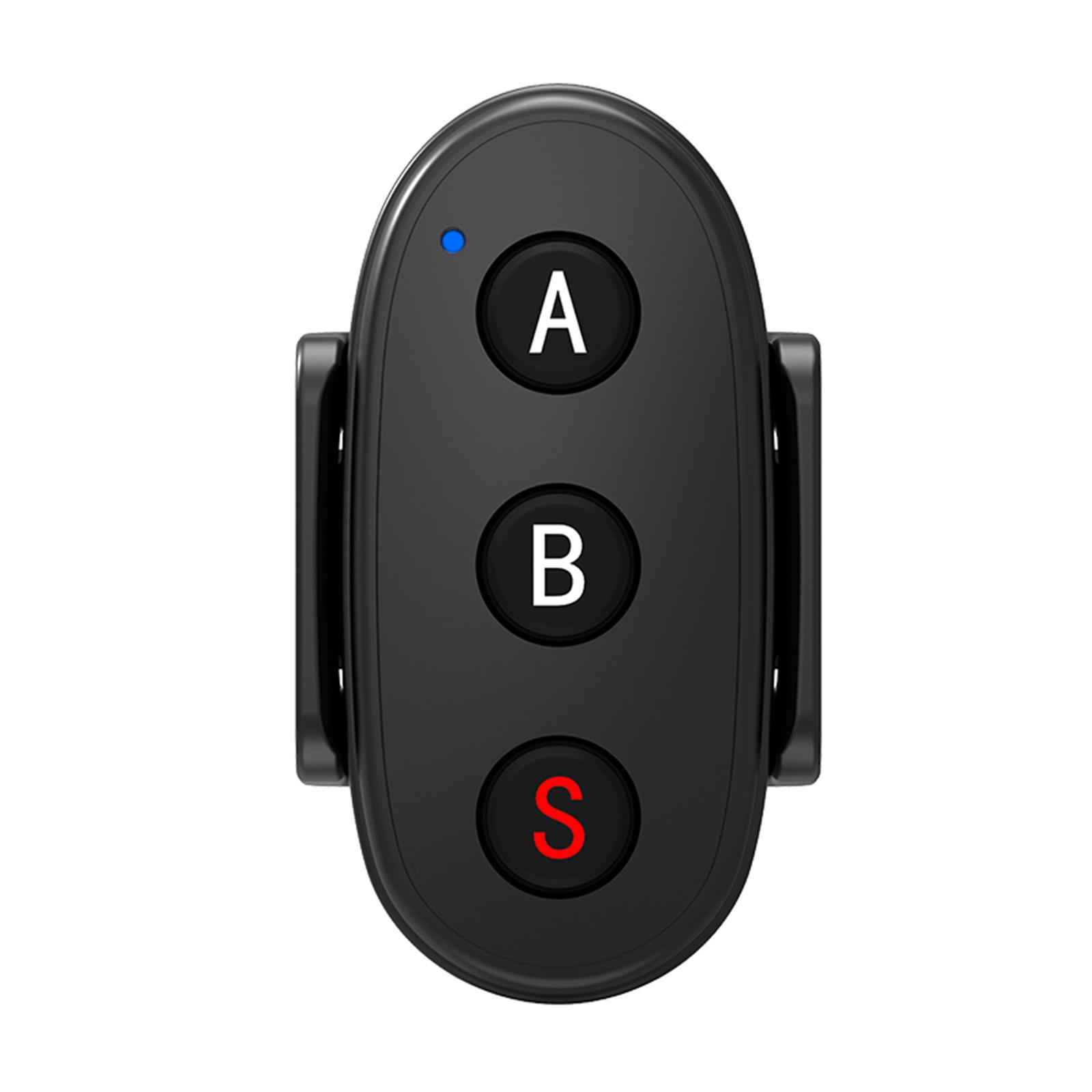 

Bluetooth-compatible 5.3 Wireless Remote Controller for DJI Action 4/5 Pro/6 for GoPro Hero 9-13 Portable Camera Remote Control чёрный