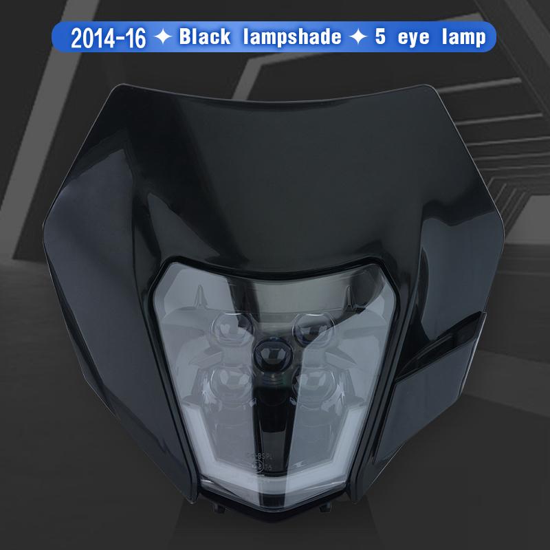 MCHMFG Dirt Bike Motorcycle Headlight Headlamp FOR KTM EXC EXCF SX SXF XC XCF XCW XCFW 125 250 300 350 450 530