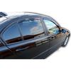 Air Deflectors - Compatible BMW - E46 - 4 Doors - Tinted Acrylic - 4 Pieces