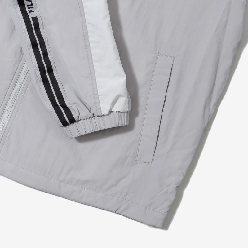 New FILA Jackets & Coats Men's Light Gray FS2JKD1201X-LGY