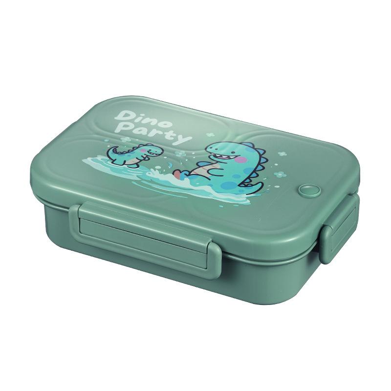 Kids Students Lunch Box 304 Stainless Steel Compartment Bento with Large Capacity Portable Lunch Bag Microwave Safe