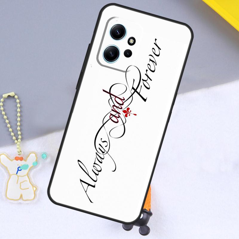Always and Forever Vampire Diaries For Xiaomi Redmi 12 9C 10C 12C 13C Case For Redmi Note 12 Pro 11 8 9 10 Pro 9S 10S 11S 12S